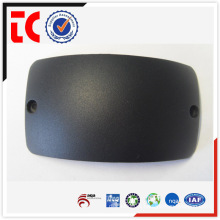 Black painted custom made camera top cover die casting